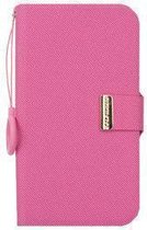 KLD Folio Beschermtasje Unique Roze voor Samsung N7100 Note II