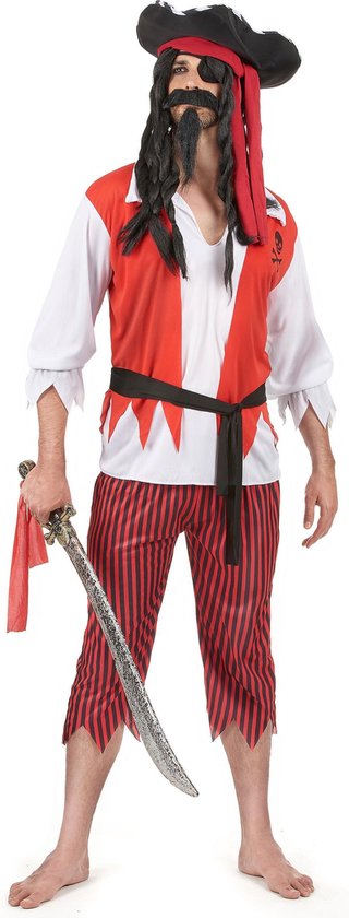 "Piraten outfit voor heren  - Verkleedkleding - Medium"