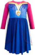 Disney Frozen - Kinder - Baby - Peuter nachthemd - nachtjapon- lange mouw - Anna - Maat 104 (4 jaar)
