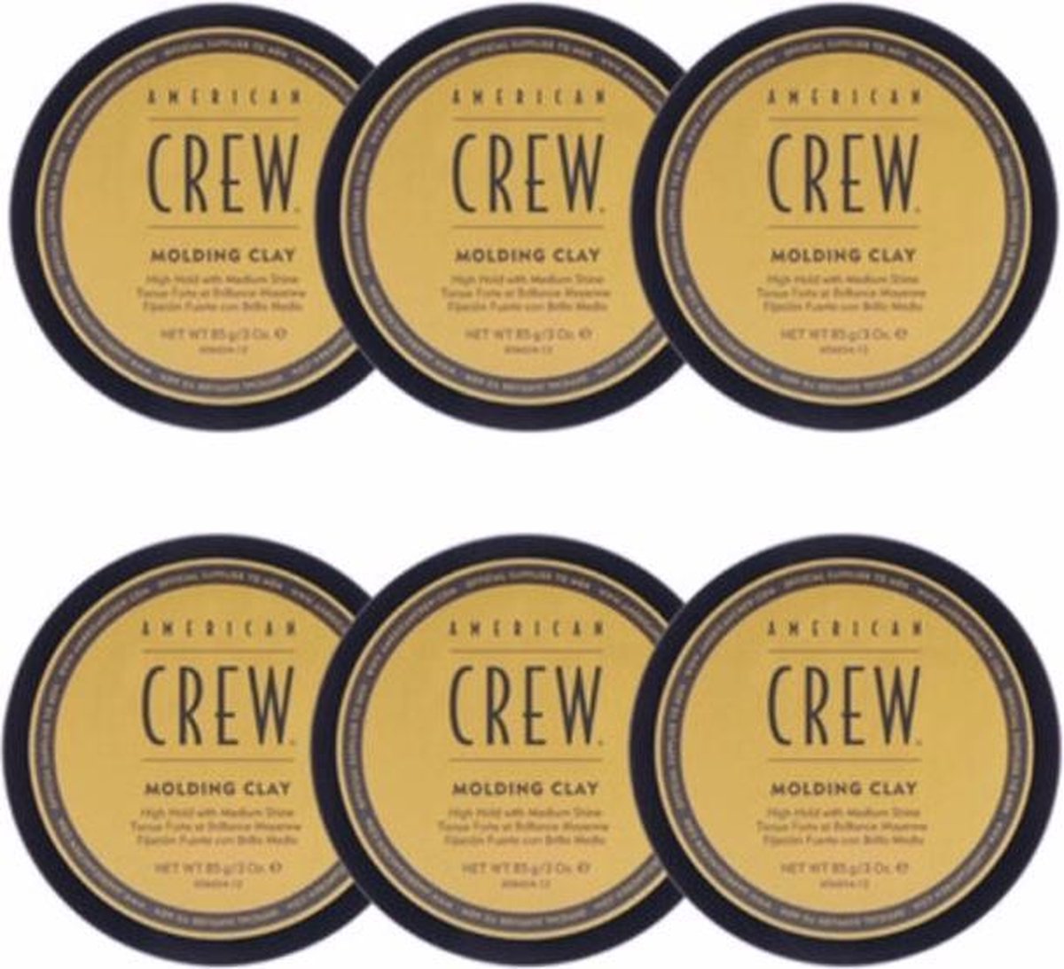 American Crew Molding Clay Six Pack - American Crew