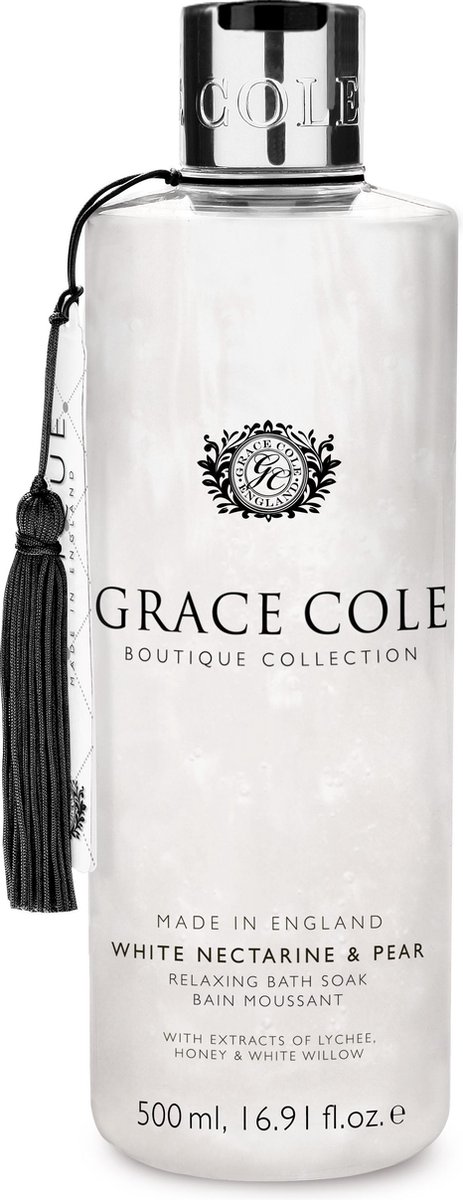 Goedkoopste Grace Cole white nectarine & pear bath soak