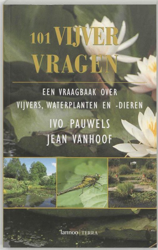 Cover van het boek '101 vijvervragen' van Jean Vanhoof en Ivo Pauwels