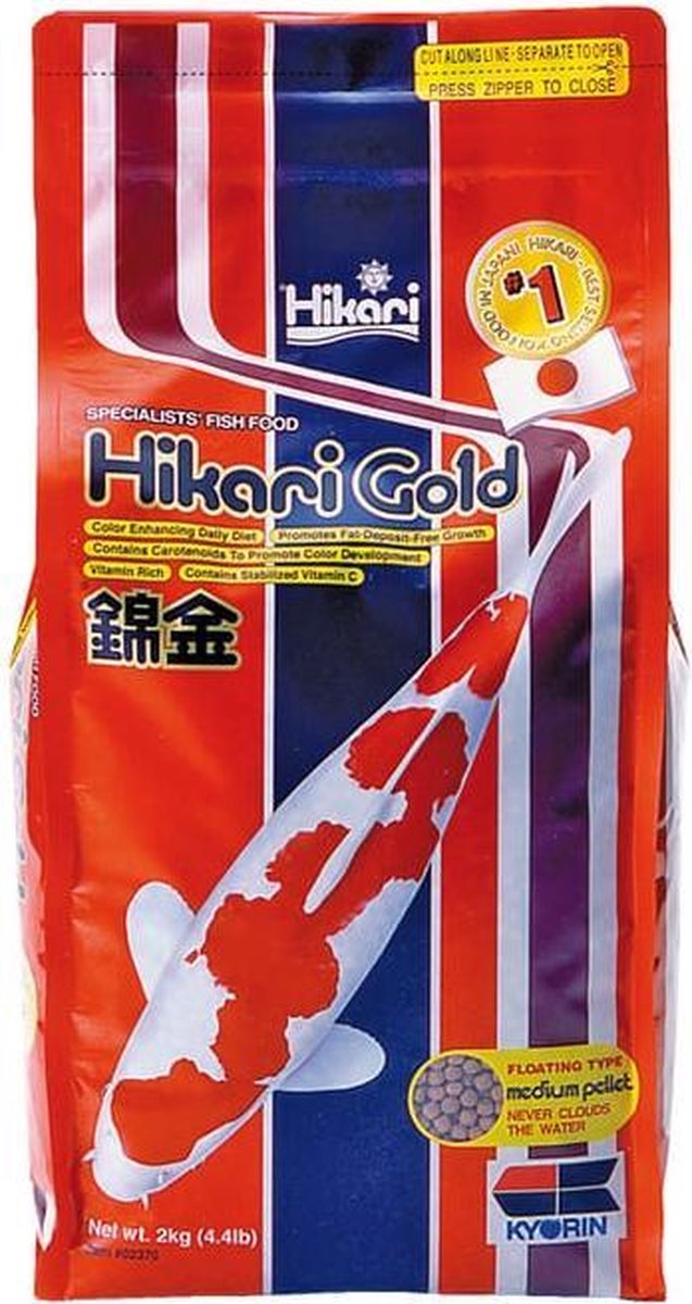Hikari Gold Medium - 5 kg - Vissenvoer - Vijvervoer