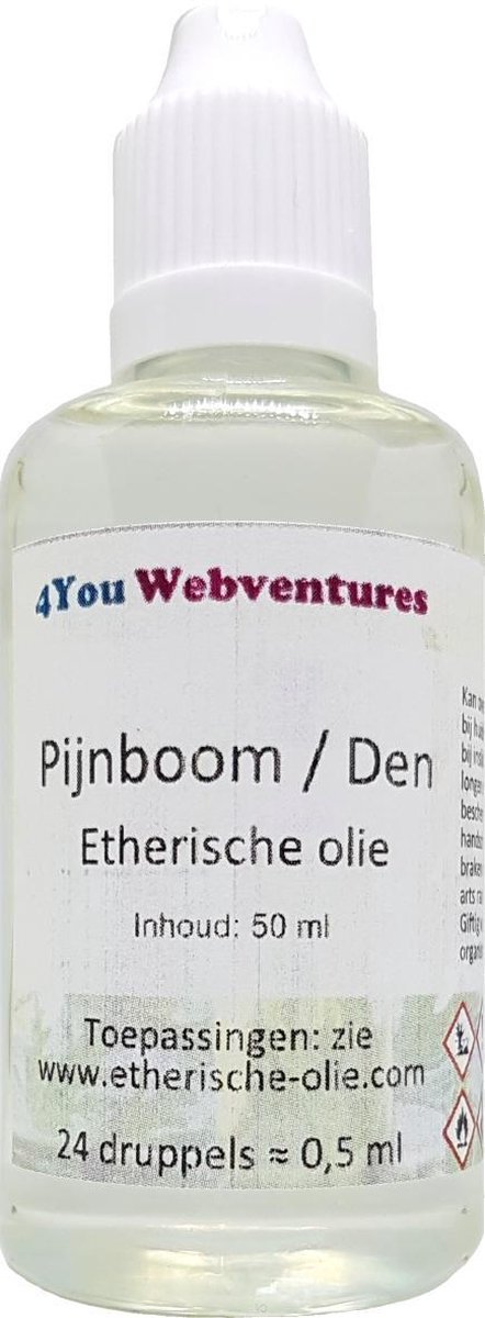 Goedkoopste Pure etherische pijnboomolie / dennenolie - 50 ml - etherische olie - essentiële pijnboom olie - denolie