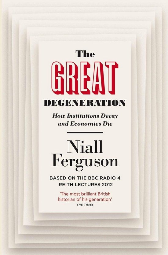 The Great Degeneration - cover