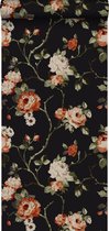 Papier peint Origin fleurs noir - 347431-53 x 1005 cm
