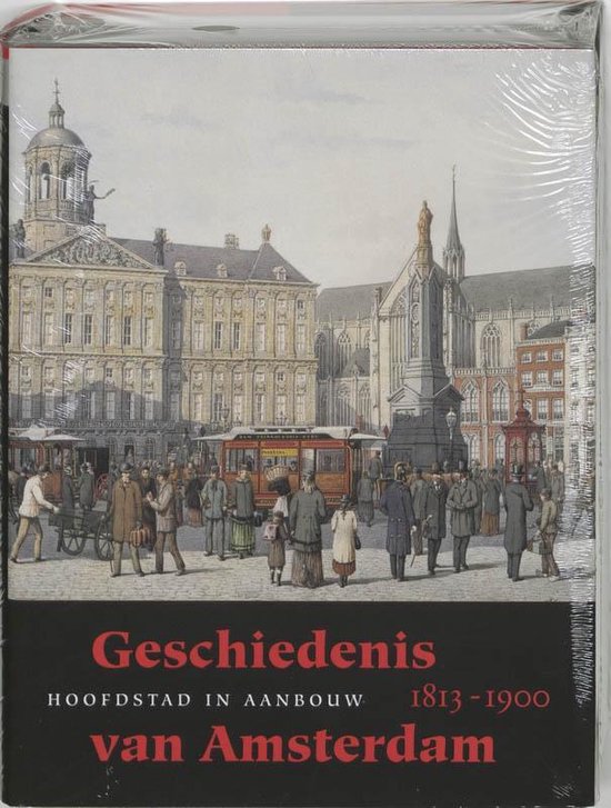 Cover van het boek 'Geschiedenis van Amsterdam / 3 hoofdstad in aanbouw' van de Rooij