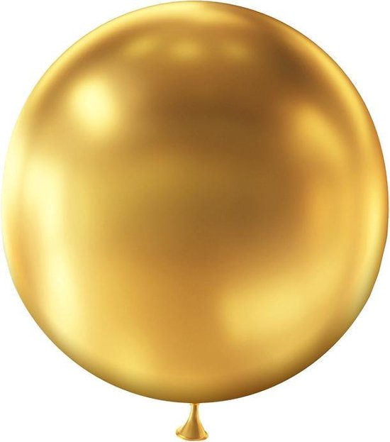 Kantine Zes Tekstschrijver GT350RM Metallic - Reuze Ballonnen Metallic kleuren Goud 100cm | bol.com
