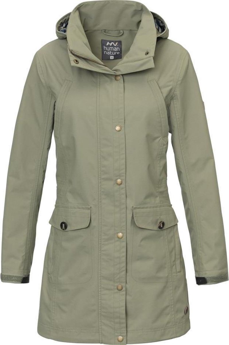 Human Nature ANWB Lady Patty Tech parka Dames Maat L Kaki bol
