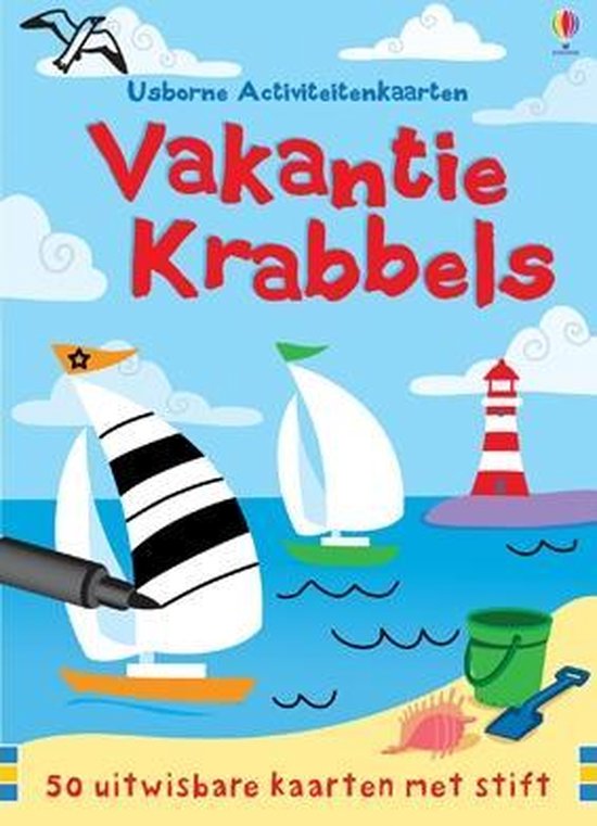 Cover van het boek 'Activiteitenkaarten: Vakantie Krabbels'