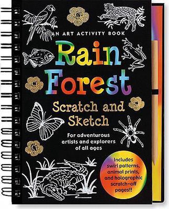 Sketch and Scratch Rain Forest