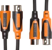 Roland RMIDI-B10-DUAL 3m Zwart, Oranje audio kabel
