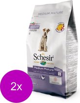 Schesir Medium Mature Chicken - Hond - Droogvoer - 2 x 3 kg