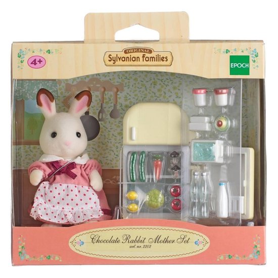 chocolate rabbit mother set