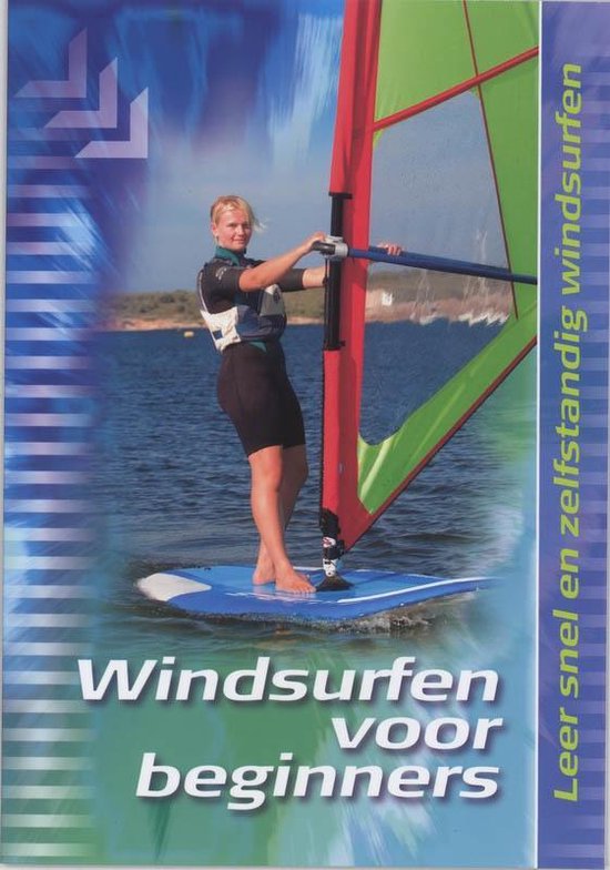 Cover van het boek 'Windsurfen voor beginners' van J. Collis en  Collis