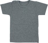 Wooden Buttons - Basic Baby T-shirt - Grijs - Maat 62/68