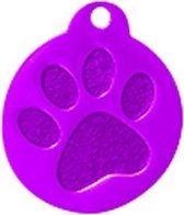 Rond Paw Klein Paars