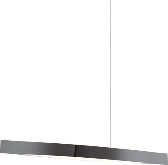 EGLO Fornes - Hanglamp - LED - Lengte 970mm. - Nikkel-Nero