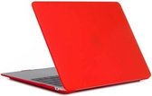 Macbook Case voor New MacBook Air 2018 13 inch (A1932) - Laptopcover - Matte Rood