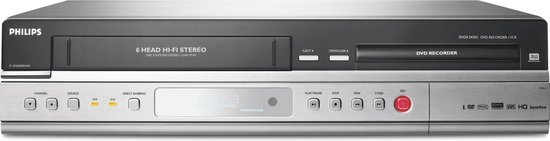 boekje Iedereen enz Philips DVDR3430 DVD / Video recorder - Zilver | bol.com