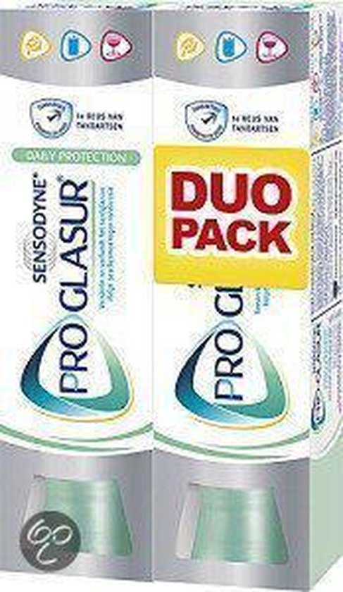 Sensodyne Proglasur 2x 75ml - Tandpasta