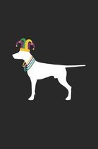 Doberman Notebook - Mardi Gras Gift for Doberman Lovers - Doberman Journal