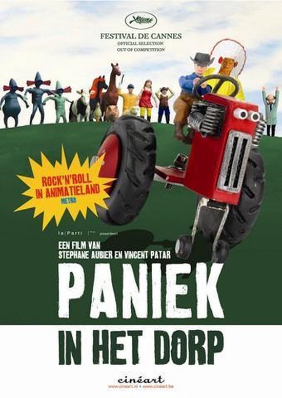 Cover van de film 'Paniek In Het Dorp'