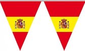 3x Spaanse vlaggenlijn - Spanje versiering - Landen thema decoratie