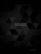 Black Paper Notebook Sketchbook