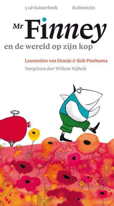 Cover van het boek 'Mr Finney en de wereld op zijn kop, 3 CD'S' van Sieb Posthuma en Laurentien van Oranje