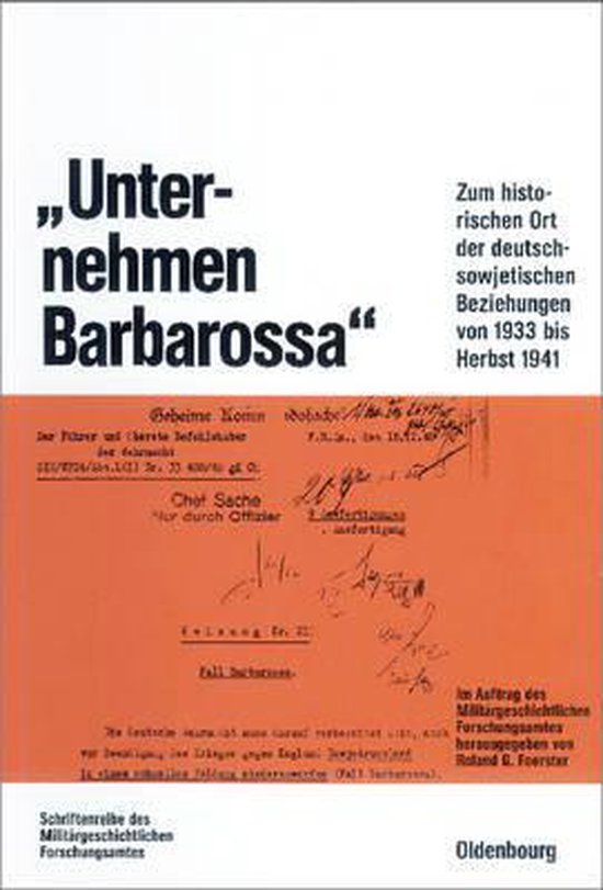 "Unternehmen Barbarossa" - cover