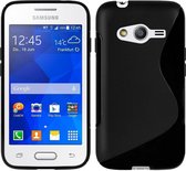 Samsung Galaxy Trend 2 Silicone Case s-style hoesje Zwart