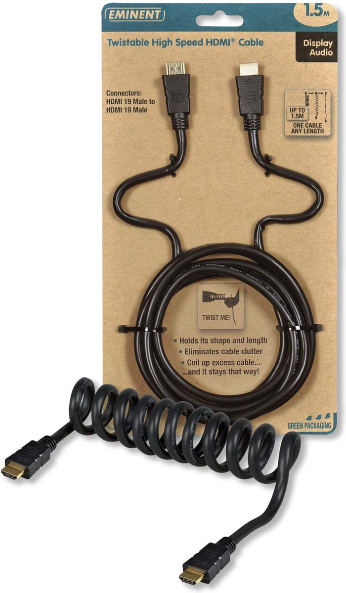 Twistable High Speed HDMI Cable 1.5 meter