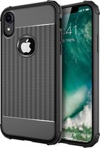 Cube telefoonhoesje geschikt voor Apple iPhone XS Max Hoesje Zwart - Shockproof