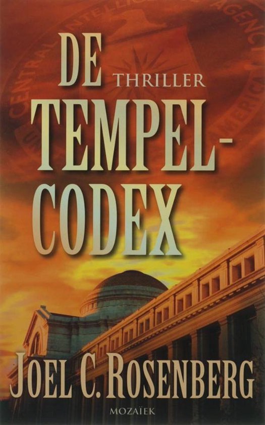 Cover van het boek 'De Tempelcodex' van J.C. Rosenberg