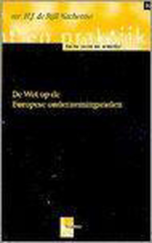 De wet op de Europese ondernemingsraden - cover