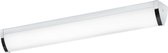 EGLO Gita 2 Wand/Plafondlamp - LED - Lengte 600mm. - Chroom - Wit