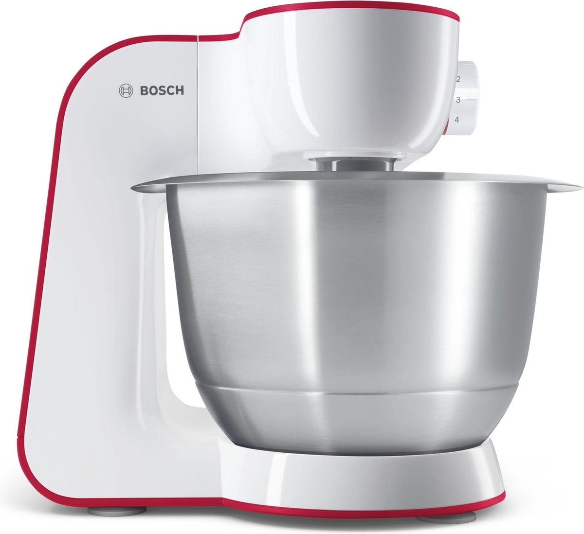 Bosch MUM54R00 Keukenmachine - MUM5 Startline - Wit rood