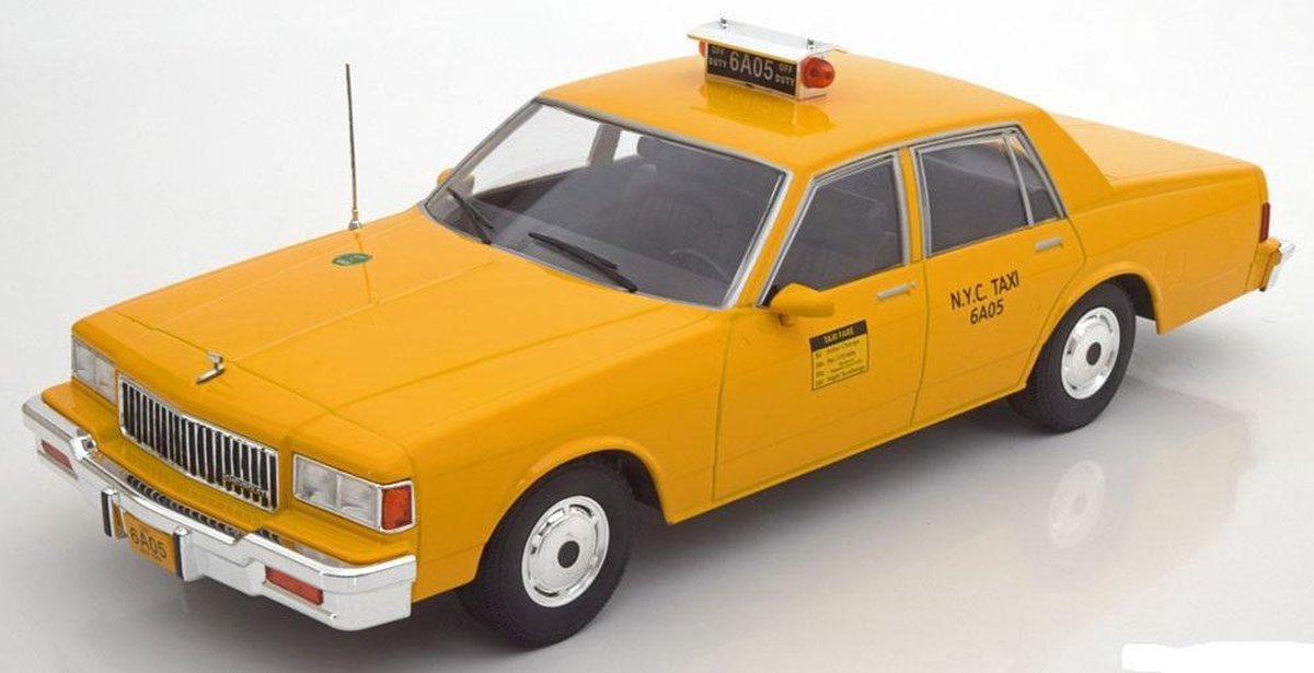Chevrolet Caprice New York City Taxi 1991 Geel 1-18 MCG Models