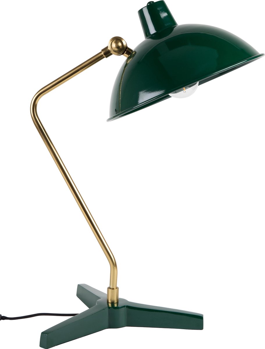 Dutchbone Devi Bureaulamp - Groen