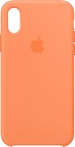 Apple Silicone Backcover iPhone Xs / X - Papaya