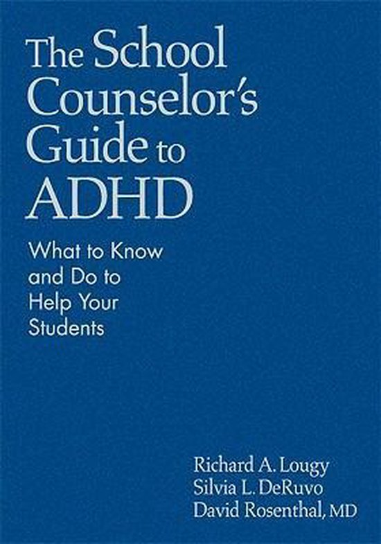 The School Counselor's Guide to ADHD - cover