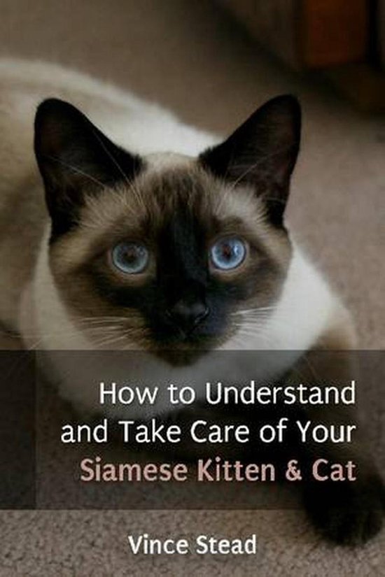 How to Understand and Take Care of Your Siamese Kitten & Cat - cover