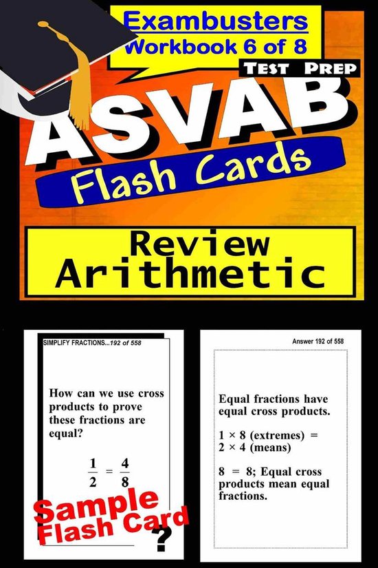 Exambusters ASVAB 6 - ASVAB Test Prep Arithmetic Review--Exa ... - cover