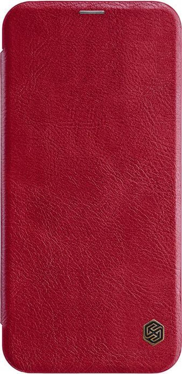 Nillkin Qin PU Leather Book Case - Samsung Galaxy J4+ / J4 Plus - Rood