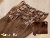 Great Hair Full Head Clip In - 50cm - straight - #8