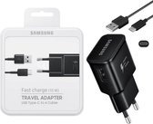 Originele Samsung Galaxy S8 USB-C Adaptive Snellader kleur : ZWART