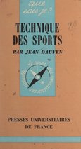 Technique des sports