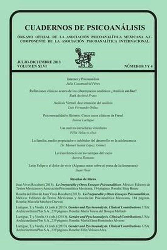 Cuadernos de Psicoan lisis, Julio Diciembre 2013 Vol XLVI, N ... - cover