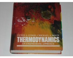 Omslag van Thermodynamics - An Engineering Approach